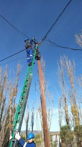 Servicios Públicos registró conexiones clandestinas en zona de Chacras de Caleta Olivia