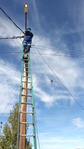Servicios Públicos registró conexiones clandestinas en zona de Chacras de Caleta Olivia