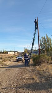 Servicios Públicos registró conexiones clandestinas en zona de Chacras de Caleta Olivia