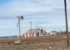 Servicios Públicos finaliza obra eléctrica anunciada para el Aeroclub de Río Gallegos