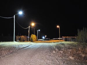 Avanzan en el Plan Integral de alumbrado público y extensión de línea baja en Río Gallegos