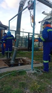Servicios Públicos realizó intervenciones en distintos puntos de El Chaltén y Puerto Deseado