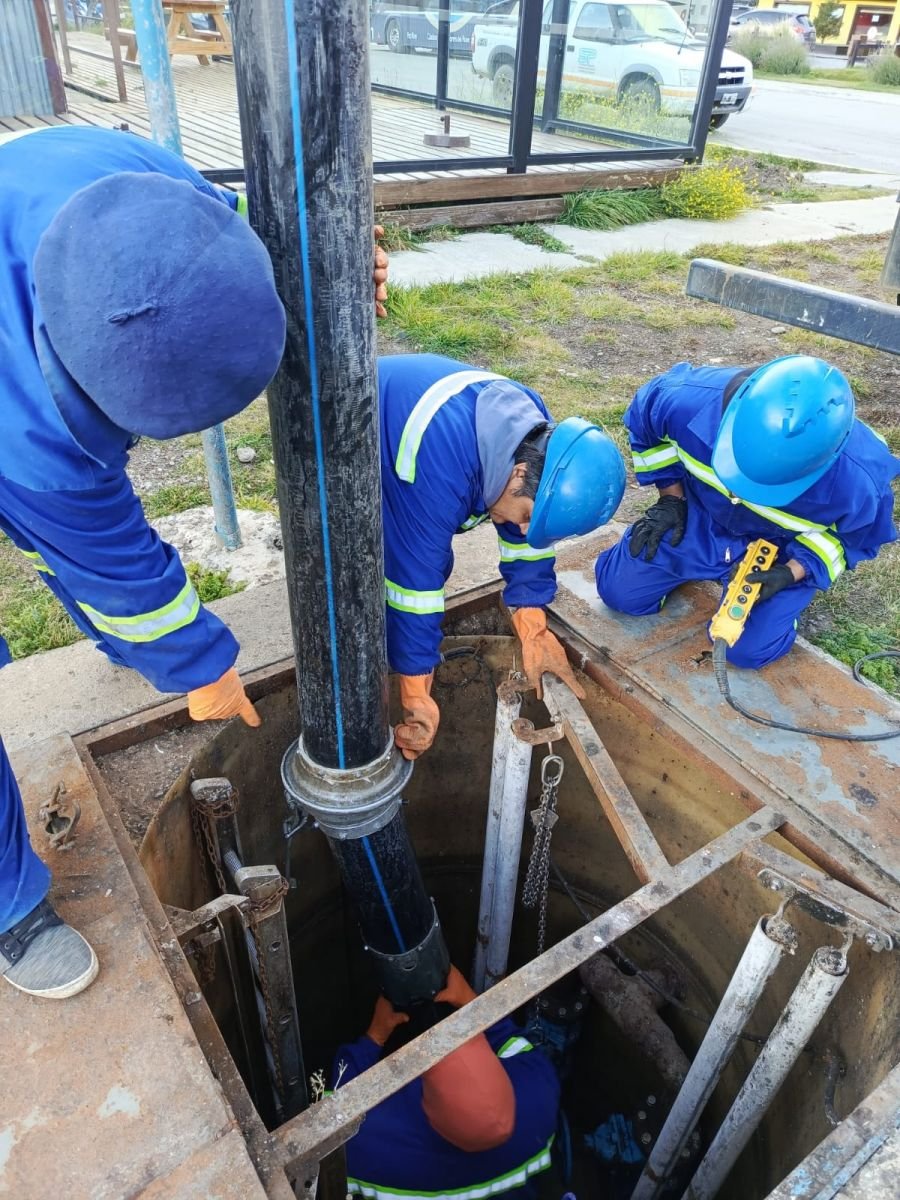 Servicios Públicos realizó intervenciones en distintos puntos de El Chaltén y Puerto Deseado