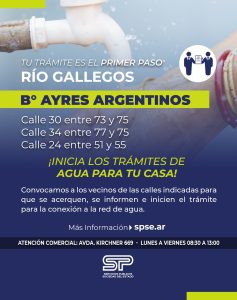 Servicios Públicos invita a tramitar el acceso al servicio de agua potable en nuevos sectores habilitados