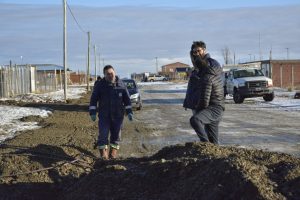 Continúan las tareas de prolongación de la red de agua en Río Gallegos