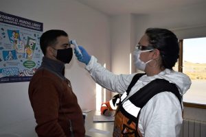 Se realizaron más de 20 mil controles de temperatura  y sintomatología en la frontera