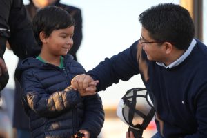 Vidal en el Barrio Hípico: "Es momento de mirar  para adelante"