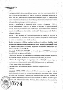 Desde hoy rige el Decreto 774/20 en todo el territorio santacruceño