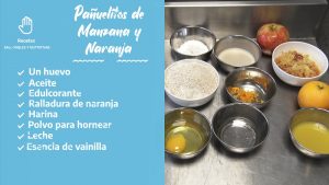 “Recetas fáciles y nutritivas”: Hoy pañuelitos de manzana y naranja