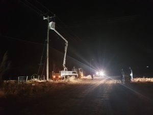 Servicios Públicos: energización exitosa de 500 lotes en Puerto San Julián