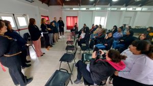 Las Heras: entregaron certificados a cuidadores domiciliarios