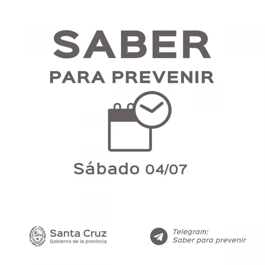 Saber Para Prevenir | Sábado 4 de julio | Información especial – Adelanto