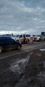 Intensifican los controles en las rutas para evitar la propagación del COVID-19