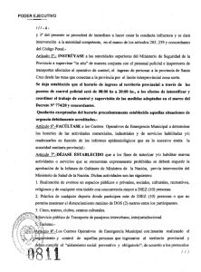 Alicia firmó el Decreto 811/20 que rige a partir del día de la fecha en todo el territorio provincial