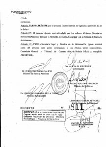 Alicia firmó el Decreto 811/20 que rige a partir del día de la fecha en todo el territorio provincial