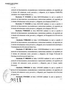 Alicia firmó el Decreto 811/20 que rige a partir del día de la fecha en todo el territorio provincial