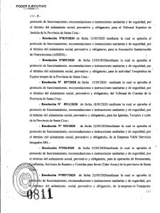 Alicia firmó el Decreto 811/20 que rige a partir del día de la fecha en todo el territorio provincial