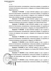 Alicia firmó el Decreto 811/20 que rige a partir del día de la fecha en todo el territorio provincial