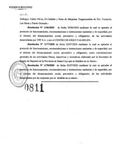Alicia firmó el Decreto 811/20 que rige a partir del día de la fecha en todo el territorio provincial