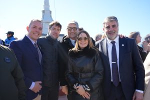 El Gobierno de Santa Cruz participó del acto central por el 124° Aniversario de la fundación de Puerto San Julián