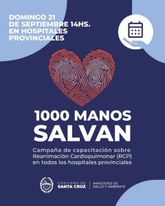 Día Mundial de la Salud: los 14 hospitales de Santa Cruz se capacitarán en técnicas de reanimación