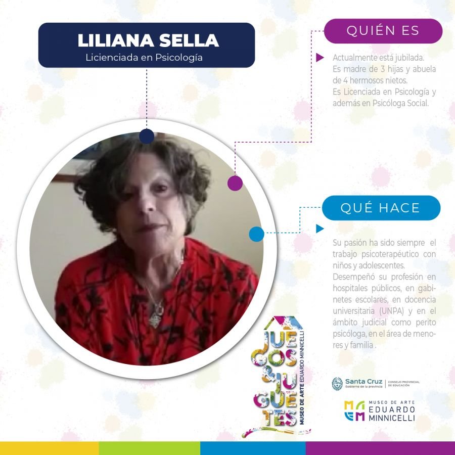 “Juegos&Juguetes”: La entrevistada del ciclo del MAEM será Liliana Sella