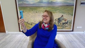 Alicia: “Amor a la Patria para defender la independencia y los derechos”