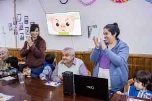Se realizó una jornada intergeneracional en la Residencia para Adultos Mayores “Dr. Braulio Zumalacarregui”