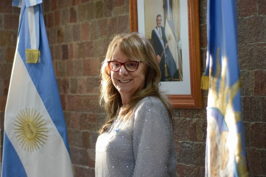 9 de Julio: Alicia participó del acto encabezado por Alberto