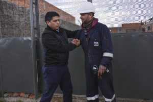 Autoridades Provinciales recorrieron obras de extensión de la red de gas en Barrio 22 de Septiembre