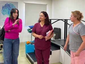 Se trabaja en el fortalecimiento del Sistema de Salud en Jaramillo y Fitz Roy
