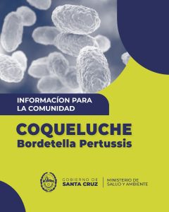 Confirman dos casos de coqueluche en Santa Cruz y llaman a completar esquemas de vacunación