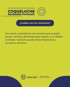Confirman dos casos de coqueluche en Santa Cruz y llaman a completar esquemas de vacunación