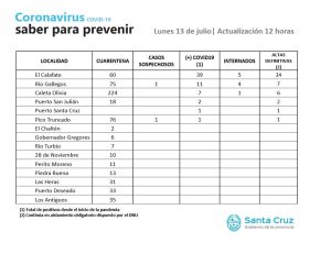 Saber para prevenir | Lunes 13 de Julio | Actualización 12:00
