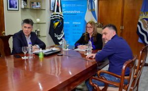 Alicia dialogó con las máximas autoridades de SINOPEC