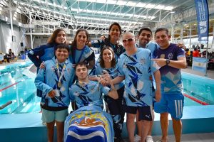 Santa Cruz brilló en el primer día de los Juegos de la Para Araucanía en Punta Arenas