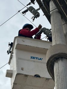 Se trabaja para restablecer por completo el servicio eléctrico y de agua en Caleta Olivia y Deseado