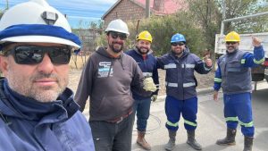 Se trabaja para restablecer por completo el servicio eléctrico y de agua en Caleta Olivia y Deseado