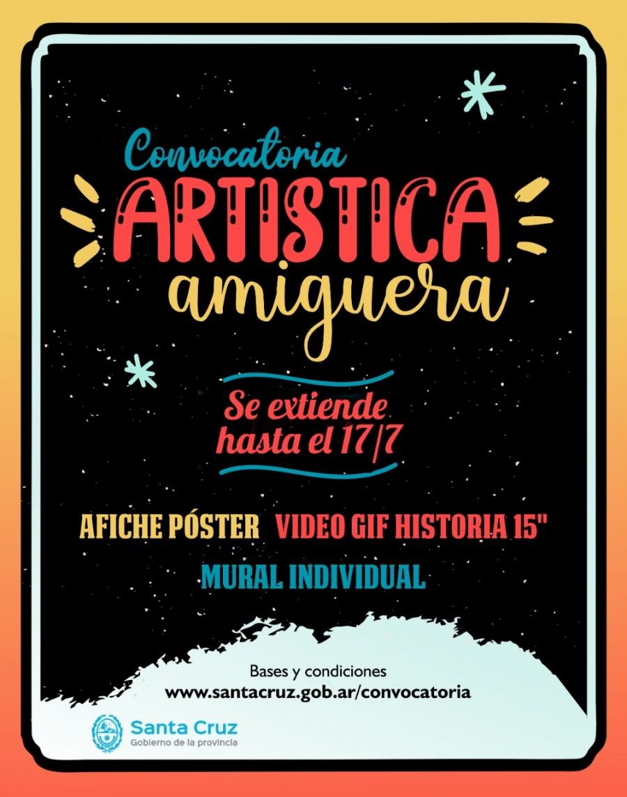 Convocatoria amiguera: se extiende el plazo de recepción de materiales