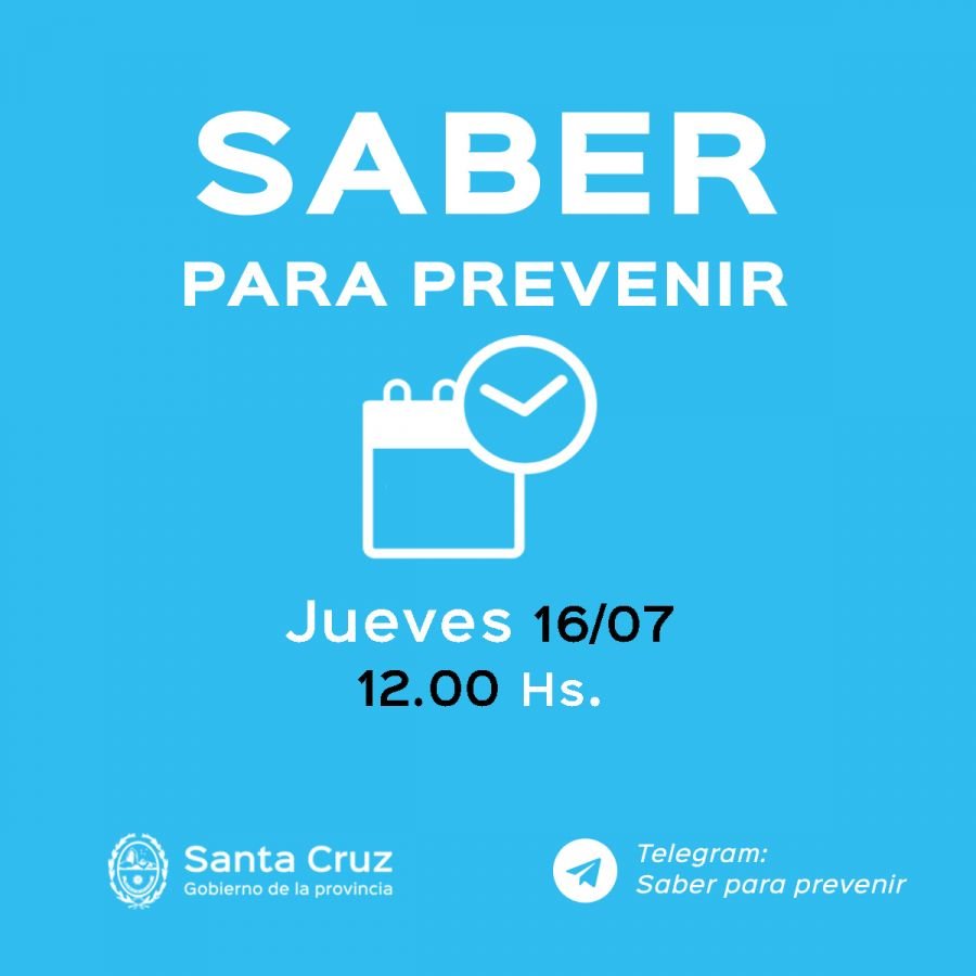 Saber para prevenir | Jueves 16 de Julio - Actualización 12 horas