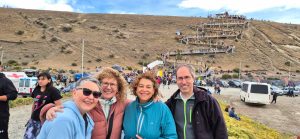 Peregrinación:  la juventud sostiene la tradición de viva en Güer Aike