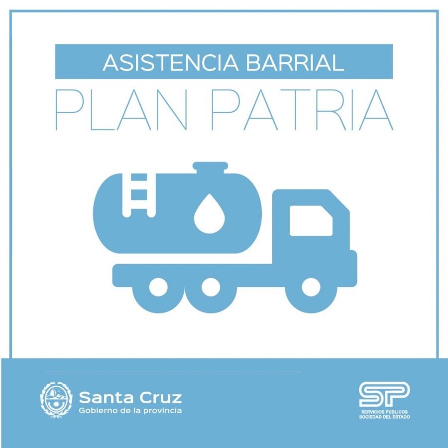 Plan Patria: Servicios Públicos asistió a ciento veinte familias de Río Gallegos