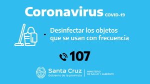 Recomendaciones del Ministerio de Salud y Ambiente