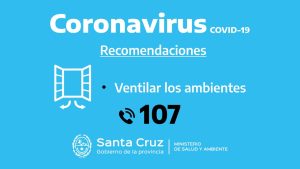 Recomendaciones del Ministerio de Salud y Ambiente