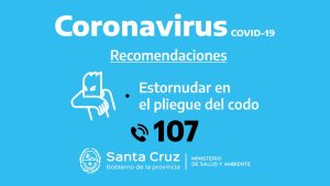 Recomendaciones del Ministerio de Salud y Ambiente