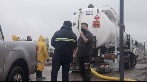 Abordaje territorial ante inundaciones en barrios de Caleta Olivia
