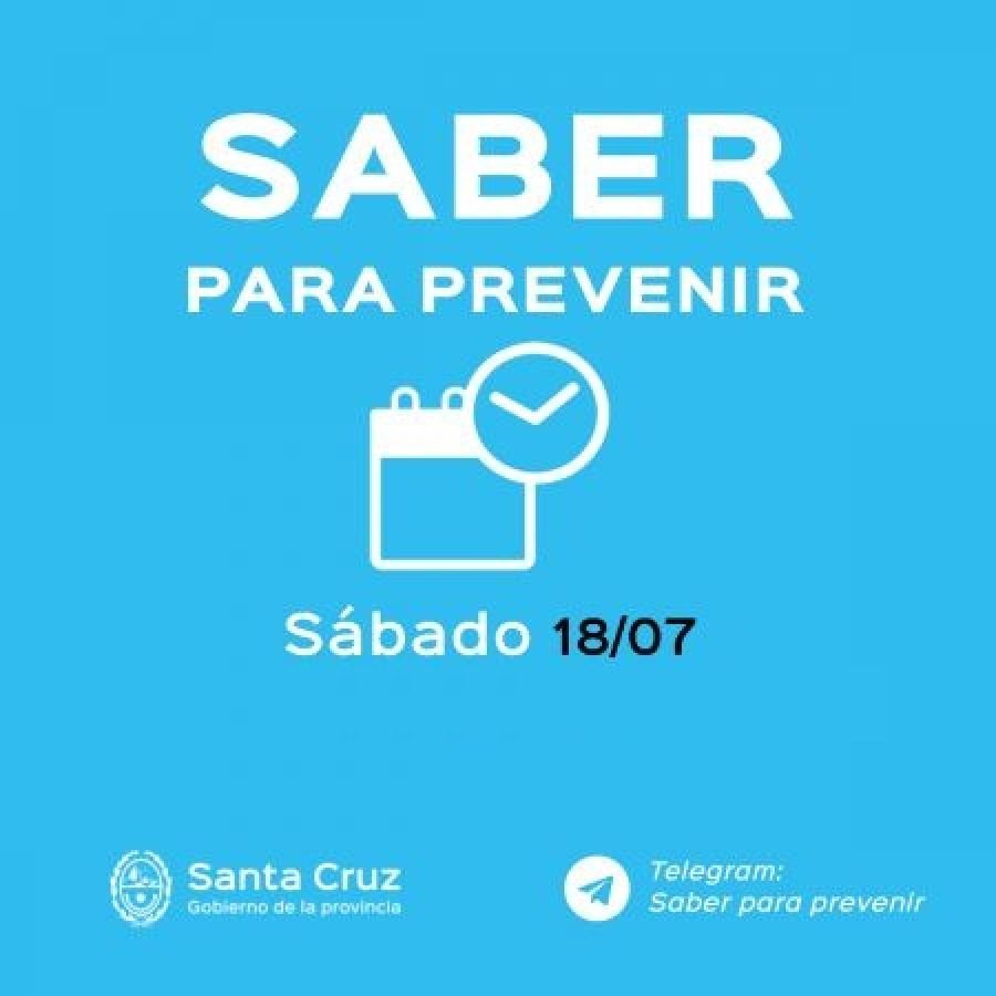 Saber Para Prevenir | Sábado 18 de julio | Adelanto informe de resultados