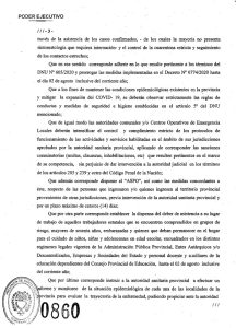 Alicia firmó el Decreto 860/20 que extiende el distanciamiento obligatorio hasta el 2 de agosto