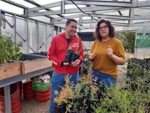 El Consejo Agrario acompañó la mejora de espacios comunitarios con entrega de plantas