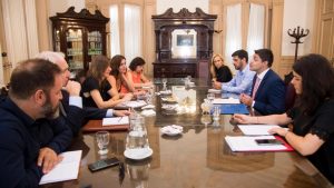 Santa Cruz en la reunión nacional del Consejo de Seguridad Interior
